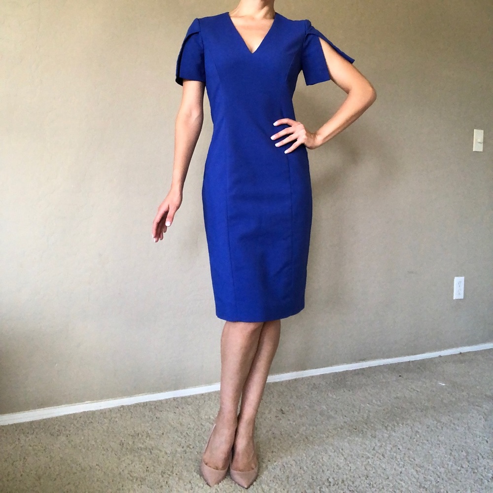 ❌SOLD❌ANTONIO MELANI Blue sophisticated dress